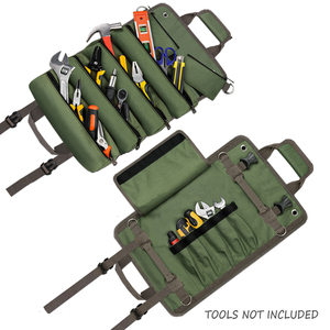 <b>Tool</b> Organizers <b>Small</b> <b>Tool</b> Bag Detachable Pouches Rolling up <b>Tool</b> Bag - Product Image 6