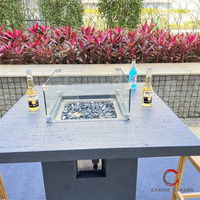 Chine Usine Vente directe Bar haut de gamme Table de foyer Mobilier de jardin au design élégant pour hôtels et parcs en plein air