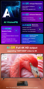 H96 MAX STB Premium Box TV <span class=keywords><strong>Android</strong></span> 12 con Streaming 8K, Miglior Dispositivo OTT per Europa, Francia, Germania, USA, Spedizione Gratuita - Product Image 6