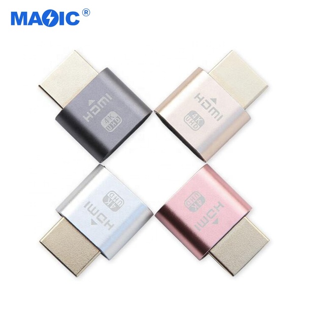 Promotion Aluminum Alloy 4K 1080P 60Hz HDMI Virtualizer Display HDMI DDC EDID Display HDMI Dummy