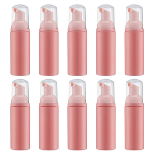 30ml 50ml Leere Schäumende Rosa Goldene Plastik Wimpernshampoo-Flaschen Wimpernverlängerung Seifenschaum <span class=keywords><strong>Pump</strong></span>-Reiniger-Set Schaumflasche - Product Image 4