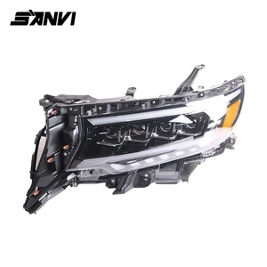 Sanvi Auto Led Headlight for 2018 Toyota Prado Headlight Assembly With Led Matrix Module Light Source Drl Devil Eyes - Product Image 2