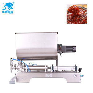 Pasta semi-automatica macchina di riempimento per la salsa di pepe Gel di miele burro di arachidi per il confezionamento di bevande in sacchetti - Product Image 1