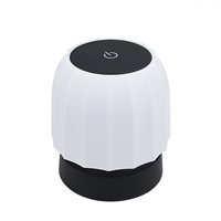 Lampe de bureau LED rechargeable extensible, portable et pliable avec contrôle tactile et gradation progressive pour lecture, bureau et chambre