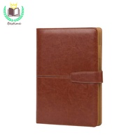 Personnalisé Vintage Rétro à feuilles mobiles a5 reliure à anneaux en cuir agenda agenda