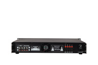 Amplificateur de système PA Hitop 100W - Boîtier métallique pour sortie 70V/100V Noir