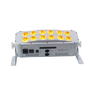 Pin mạnh mẽ dẫn lên ánh sáng không dây DMX rửa uplights 12x18W rgbwa + UV với wifi & IR DJ cho đám cưới DJ bên tổ chức sự kiện hiệu ứng - Product Image 2