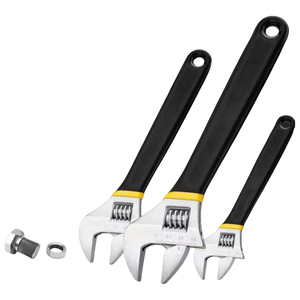 <span class=keywords><strong>Clé</strong></span> <span class=keywords><strong>à</strong></span> poignée en plastique trempée de style européen de 6 <span class=keywords><strong>à</strong></span> 15 pouces <span class=keywords><strong>Clé</strong></span> <span class=keywords><strong>à</strong></span> <span class=keywords><strong>molette</strong></span> industrielle multifonctionnelle pour salle de bain - Product Image 1