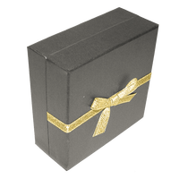 Boîte noire rigide de luxe avec logo personnalisé Emballage cadeau Boîte à vêtements pour costume, chemise, t-shirt avec couvercle