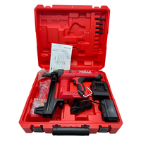 Pistolet à clous électrique rechargeable de haute qualité, puissant, alimenté par batterie, pour clous à gaz, sans batterie ni chargeur