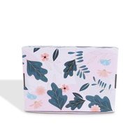 Boîte d'expédition personnalisée en gros avec logo, recyclable, en matériaux recyclés, finition mate et gaufrage pour chaussures et vêtements