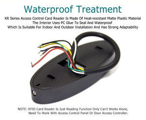 OEM impermeable Wg26 control de acceso <span class=keywords><strong>Iso15693</strong></span> lector de tarjetas <span class=keywords><strong>Rfid</strong></span> inalámbrico para sistemas de control de acceso de estacionamiento - Product Image 3