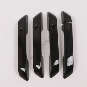 WZXD Gloss Black <b>Door</b> Handle Cover Catch <b>Trim</b> Exterior Accessories for 2022 2023 - Product Image 3