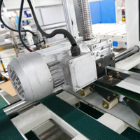 Ligne de production de colle entièrement automatique machine à coller les boîtes machine à coller les boîtes pliantes machine à coller les dossiers