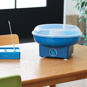 Machine à <span class=keywords><strong>barbe</strong></span> à <span class=keywords><strong>papa</strong></span> Mini machine à <span class=keywords><strong>barbe</strong></span> à <span class=keywords><strong>papa</strong></span> électrique avec plaque anti-éclaboussures et cuillère à sucre à utiliser avec des bonbons à sucre faits <span class=keywords><strong>maison</strong></span> - Product Image 5