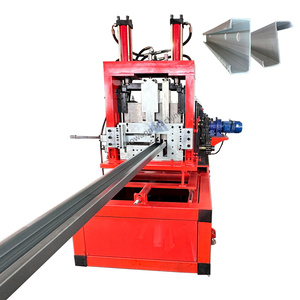Machine de formage de profilés en acier automatique pour poutrelles C et Z, pour la fabrication de canaux de toiture et de plafond - Product Image 1