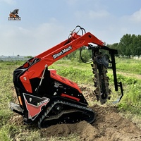 Ab Lager: Bison Mach XC1100 Mini-Kompaktlader, Deutsche Continental Hochdruck-Ölleitung, Integrierter Schnellanschluss