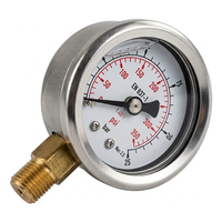 Portable Car Tyre Inflation Tire Pressure Gauges Industrial Hydraulic Standard Pressure Gauge