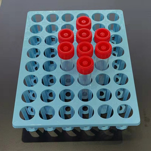 Soporte para tubos de ensayo Hankang de 48 pozos, de plástico, para almacenamiento de muestras de 30 ml, para uso en laboratorio. - Product Image 5