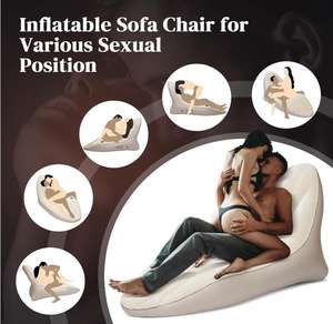 Automatisches Aufblasbares und Entleerbares <span class=keywords><strong>Sex</strong></span>-<span class=keywords><strong>Sofa</strong></span> mit Automatischer Luftpumpe, Romantisches Spielzeug für Paare, Positionsmöbel - Product Image 2