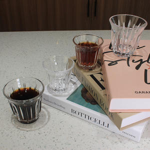 Tazas de Espresso de Vidrio Transparente de 90 ml para Café y Leche, Vasos Aislantes para Espresso Regular, Accesorios para Espresso - Product Image 5