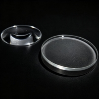 Lentille Plano-Convexe Personnalisée en Silice Fondue BK7 PCX pour la Mise au Point Laser de Précision et l'Optique de Collimation de la Lumière