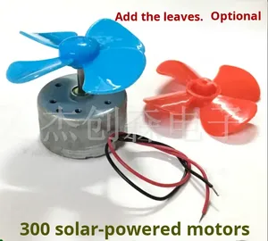Mini ventilateur solaire USB haute vitesse pour chapeau, 300 micro-moteurs DC, filaire, petit modèle, pour bricolage et artisanat - Product Image 5