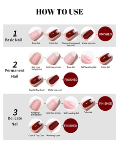 Venta al por mayor OEM: Serie de esmaltes de uñas en gel UV funcionales profesionales de 15ml con base de goma, capa superior templada y <span class=keywords><strong>primer</strong></span> para salón. - Product Image 6