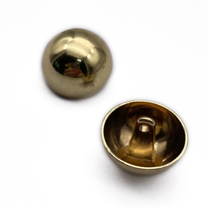 Chất Lượng Cao 20Mm Chân Vàng Mạ Kim Loại Kẽm Hợp Kim Dome Nút Vàng Nửa Bóng Nấm Nút - Product Image 6