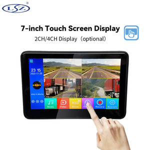 Kamera Mundur Mobil 7 Inci dengan Monitor Layar Sentuh AHD 10.1 Inci dan 4.3 Inci, Sistem Bantuan Parkir Belakang - Product Image 2