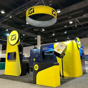 Nhà máy tùy chỉnh vuông treo vòng quảng cáo căng thẳng hiển thị khung cho trần cho triển lãm thương mại và hội nghị - Product Image 3