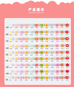 Color superventas resina trementina 6mm Pastoral fresco Diy Nail Art ornamento Material teléfono móvil funda decoración Accesorios - Product Image 2