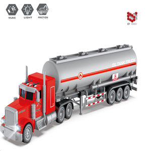 CY HOBBY <span class=keywords><strong>Camion</strong></span> Cisterna Americano Inerziale con Suoni e Luci, <span class=keywords><strong>Rosso</strong></span>, Scala 1:50, Modellino in Metallo Pressofuso con 3 Batterie AG13 per Bambini - Product Image 2