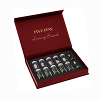 Boîtes d'emballage personnalisées en carton rigide pour peptides avec laminage mat et gaufrage pour flacons de 3 ml