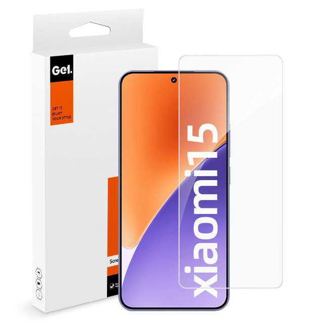 HD Clear 9H 2.5D 0.33mm Anti-Explosion Anti-Scratch Mobile Phone Tempered Glass Screen Protector Film Guard for Xiaomi 15 Pro 3D