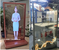 Module d'affichage tactile transparent OLED 4K ultra-fin sans fil de 77 pouces pour la recherche d'itinéraires en libre-service - USENDA