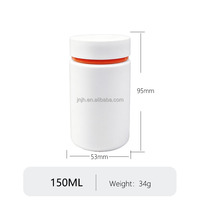 Flacon à pilules en plastique HDPE de qualité alimentaire / Contenant d'emballage vide pour pilules et capsules
