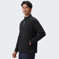 Vestes imperméables pour la pluie, la randonnée et les sports de plein air, manteaux avec fermeture éclair en nylon et spandex pour l'entraînement physique et le golf
