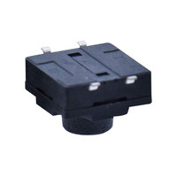 Interrupteur à bouton-poussoir tactile 12x8,5 mm, étanche à la poussière et à l'eau IP67, 12 V 30 mA, DIP à montage traversant