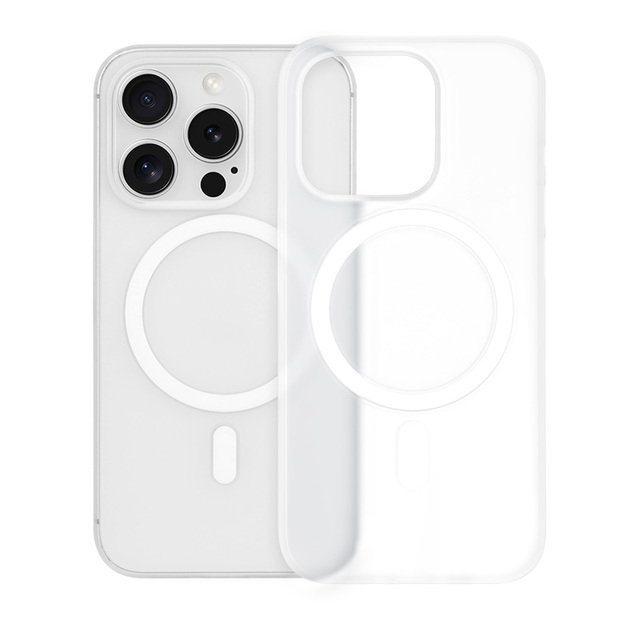 2024 New Matte Case for iPhone 15 Pro Max Skin Feeling Unbreakable Hard Shell Frosted Magnetic Case for iPhone 16 Pro Max
