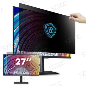 27 "bilgisayar ekran koruyucu filtre için 16:9 geniş ekran monitör Anti parlama Anti Scratch Anti Spy gizlilik kalkanı ekran koruyucu