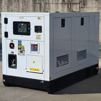 Grupos Electrógenos Diésel de 12KW, 15KW, 30KW, Generador de Imán Permanente, Refrigerado por Agua, Generadores Diésel Silenciosos de Potencia Industrial