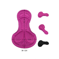 Shorts de vélo unisexe grande taille 2025 réversibles avec rembourrages en mousse 3D haute densité, coussinets coupe-vent, antibactériens et écologiques