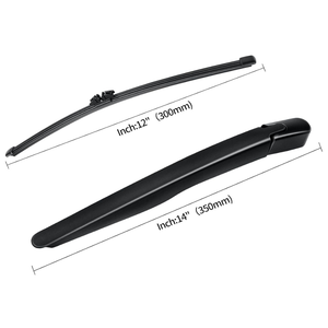 Ford <span class=keywords><strong>Explorer</strong></span> 2011-2024 Ensemble de balai d'essuie-glace arrière en caoutchouc naturel pour le remplacement d'accessoires de bras - Product Image 2