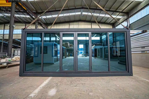 Customized Portable Prefab Modular Luxury Wooden Steel Container <b>House</b> for Apartment Hotel Villa Dormitory Expandable Z Folding - Product Image 3