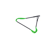 Ensemble arc et flèches traditionnel WUSAN de qualité supérieure avec cordes en dacron vertes durables pour la pêche et la chasse