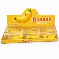 Jouet Squishy Croustillant Banane Réaliste, Jouet Anti-Stress à Rebond Lent, Jouet à Presser au Bout des Doigts Unisexe, À partir de 5 Ans