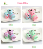 Vente en gros de porte-clés caméra BJD pour maison de poupée colorée