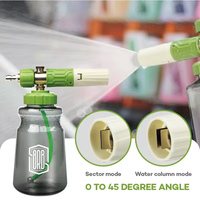 SRB haute pression acide résistance aux alcalis vert 1L lavage de voiture neige mousse Lance voiture nettoyage canon PA mousse canon