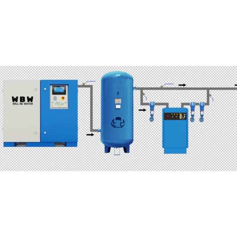 22kw 30hp industrial screw air compressor Energy Saving variable speed compressor